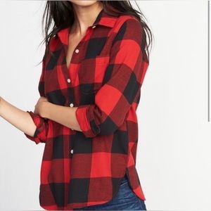 Buffalo Plaid Boyfriend Shirt from Old Navy ❤️